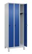 C+P Spind Classic PLUS, Füße, 3 Abteile, 1950x750x500mm, 7035/5010 Produktbild img2 S