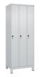 C+P Spind Classic PLUS, Füße, 3 Abteile, 1950x750x500mm, 7035/7035 Produktbild img3 S
