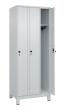 C+P Spind Classic PLUS, Füße, 3 Abteile, 1950x750x500mm, 7035/7035 Produktbild img2 S