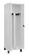 C+P PSA Doppel-Spind Classic PLUS, Füße, 2 Abteile, 1950x600x500mm, 9016/9016 Produktbild