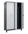 C+P PSA Doppel-Spind Classic PLUS, Füße, 4 Abteile, 1950x1200x500mm, 7016/7035 Produktbild