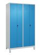 C+P PSA Doppel-Spind Classic PLUS, Füße, 4 Abteile, 1950x1200x500mm, 7035/5012 Produktbild img2 S