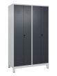 C+P PSA Doppel-Spind Classic PLUS, Füße, 4 Abteile, 1950x1200x500mm, 7035/7016 Produktbild img3 S