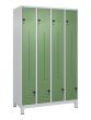 C+P Z-Spind, Classic PLUS, Füße, 8 Fächer, 1950x1200x500mm, 7035/6011 Produktbild img2 S