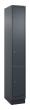 C+P Schließfachschrank Classic PLUS, Sockel, 3 Fächer, 1950x300x500mm, 7016/7016 Produktbild img2 S