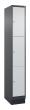 C+P Schließfachschrank Classic PLUS, Sockel, 3 Fächer, 1950x300x500mm, 7016/7035 Produktbild img2 S