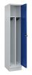 C+P Spind Classic PLUS, Sockel, 1 Abteil, 1950x400x500mm, 7035/5010 Produktbild