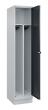 C+P Spind Classic PLUS, Sockel, 1 Abteil, 1950x400x500mm, 7035/7016 Produktbild