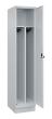 C+P Spind Classic PLUS, Sockel, 1 Abteil, 1950x400x500mm, 7035/7035 Produktbild