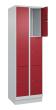 C+P Schließfachschrank Classic PLUS, Sockel, 6 Fächer, 1950x600x500mm, 7035/300 Produktbild