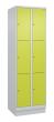 C+P Schließfachschrank Classic PLUS, Sockel, 6 Fächer, 1950x600x500mm, 7035/002 Produktbild img2 S