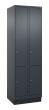 C+P Schließfachschrank Classic PLUS, Sockel, 6 Fächer, 1950x600x500mm, 7016/701 Produktbild img2 S