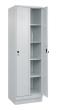 C+P Wäsche-Spind Classic PLUS, Sockel, 2 Abteile, 1950x600x500mm, 7035/7035 Produktbild img2 S