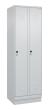 C+P Wäsche-Spind Classic PLUS, Sockel, 2 Abteile, 1950x600x500mm, 7035/7035 Produktbild img3 S