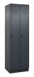 C+P Wäsche-Spind Classic PLUS, Sockel, 2 Abteile, 1950x600x500mm, 7016/7016 Produktbild img2 S