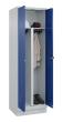 C+P PSA Doppel-Spind Classic PLUS, Sockel, 2 Abteile, 1950x600x500mm, 7035/5010 Produktbild