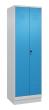 C+P PSA Doppel-Spind Classic PLUS, Sockel, 2 Abteile, 1950x600x500mm, 7035/5012 Produktbild img2 S