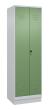 C+P PSA Doppel-Spind Classic PLUS, Sockel, 2 Abteile, 1950x600x500mm, 7035/6011 Produktbild img2 S