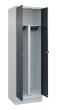 C+P PSA Doppel-Spind Classic PLUS, Sockel, 2 Abteile, 1950x600x500mm, 7035/7016 Produktbild img2 S