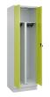 C+P PSA Doppel-Spind Classic PLUS, Sockel, 2 Abteile, 1950x600x500mm, 7035/0024 Produktbild
