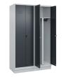 C+P PSA Doppel-Spind Classic PLUS, Sockel, 4 Abteile, 1950x1200x500mm, 7035/7016 Produktbild img2 S