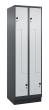 C+P Z-Spind, Classic PLUS, Sockel, 4 Fächer, 1950x600x500mm, 7016/7035 Produktbild img2 S