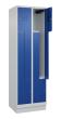 C+P Z-Spind, Classic PLUS, Sockel, 4 Fächer, 1950x600x500mm, 7035/5010 Produktbild
