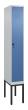 C+P Spind Classic PLUS, Gestell, 1 Abteil, 2120x300x500mm, 7035/5023 Produktbild img2 S