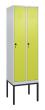 C+P Spind Classic PLUS, Gestell, 2 Abteile, 2120x600x500mm, 7035/0024 Produktbild img2 S