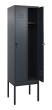 C+P Spind Classic PLUS, Gestell, 2 Abteile, 2120x600x500mm, 7016/7016 Produktbild