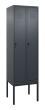 C+P Spind Classic PLUS, Gestell, 2 Abteile, 2120x600x500mm, 7016/7016 Produktbild img2 S