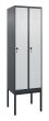 C+P Spind Classic PLUS, Gestell, 2 Abteile, 2120x600x500mm, 7016/7035 Produktbild img2 S