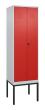 C+P PSA Doppel-Spind Classic PLUS, Gestell, 2 Abteile, 2120x600x500mm, 7035/3020 Produktbild img2 S