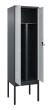 C+P PSA Doppel-Spind Classic PLUS, Gestell, 2 Abteile, 2120x600x500mm, 7016/7035 Produktbild