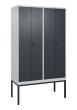 C+P PSA Doppel-Spind Classic PLUS, Gestell, 4 Abteile, 2120x1200x500mm, 7035/701 Produktbild img2 S