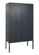 C+P PSA Doppel-Spind Classic PLUS, Gestell, 4 Abteile, 2120x1200x500mm, 7016/701 Produktbild img2 S