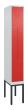 C+P Z-Spind Classic PLUS, Gestell, 2 Abteile, 2120x300x500mm, 7035/3020 Produktbild img2 S