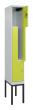 C+P Z-Spind Classic PLUS, Gestell, 2 Abteile, 2120x300x500mm, 7035/0024 Produktbild
