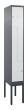 C+P Z-Spind Classic PLUS, Gestell, 2 Abteile, 2120x300x500mm, 7016/7035 Produktbild img2 S