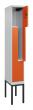 C+P Z-Spind Classic PLUS, Gestell, 2 Abteile, 2120x300x500mm, 7035/2004 Produktbild img1 S