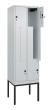 C+P Z-Spind Classic PLUS, Gestell, 4 Abteile, 2120x600x500mm, 7035/7035 Produktbild
