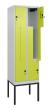 C+P Z-Spind Classic PLUS, Gestell, 4 Abteile, 2120x600x500mm, 7035/0024 Produktbild