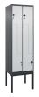 C+P Z-Spind Classic PLUS, Gestell, 4 Abteile, 2120x600x500mm, 7016/7035 Produktbild img2 S