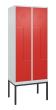 C+P Z-Spind Classic PLUS, Gestell, 4 Abteile, 2120x800x500mm, 7035/3020 Produktbild img2 S