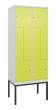 C+P Z-Spind Classic PLUS, Gestell, 4 Abteile, 2120x800x500mm, 7035/0024 Produktbild img2 S