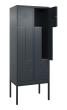C+P Z-Spind Classic PLUS, Gestell, 4 Abteile, 2120x800x500mm, 7016/7016 Produktbild