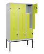 C+P Z-Spind Classic PLUS, Gestell, 6 Abteile, 2120x1200x500mm, 7035/0024 Produktbild