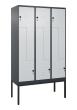 C+P Z-Spind Classic PLUS, Gestell, 6 Abteile, 2120x1200x500mm, 7016/7035 Produktbild img2 S