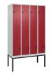 C+P Z-Spind Classic PLUS, Gestell, 8 Abteile, 2120x1200x500mm, 7035/3003 Produktbild img2 S