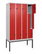 C+P Z-Spind Classic PLUS, Gestell, 8 Abteile, 2120x1200x500mm, 7035/3020 Produktbild